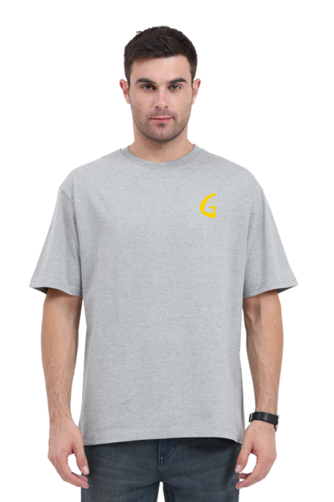 Tinga T-Shirt Grey Melange Front Side - Ting Ting Tinga