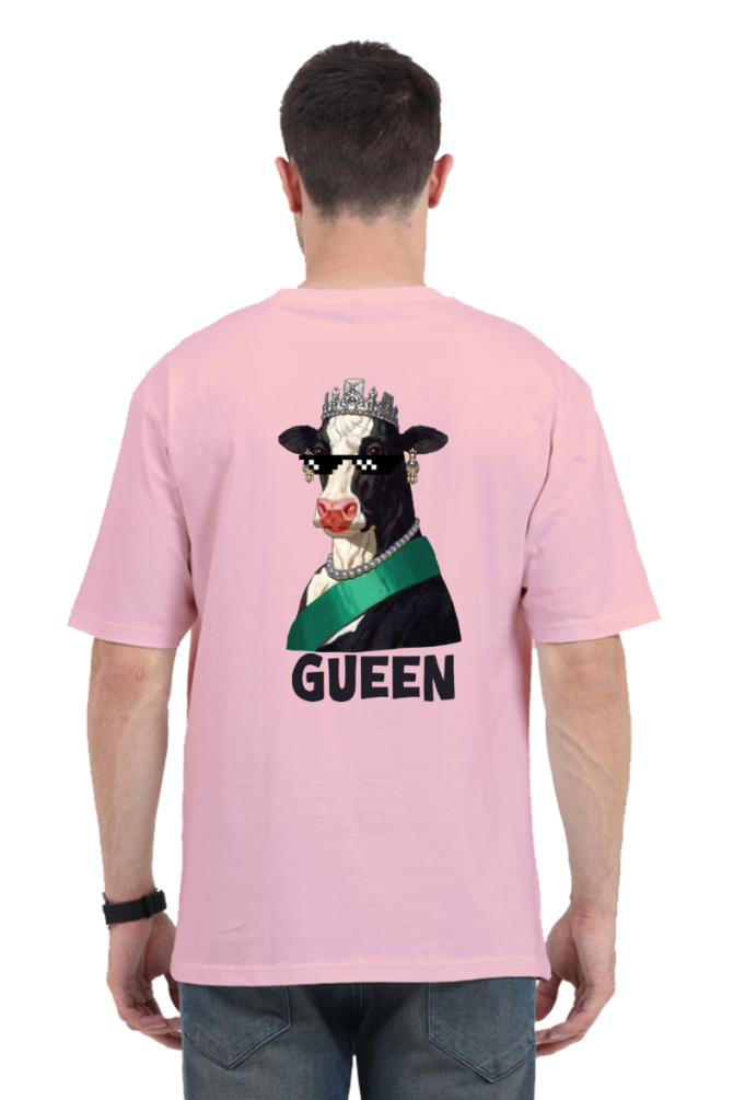 Tinga Gueen T-Shirt Light Baby Pink Back Side - Ting Ting Tinga