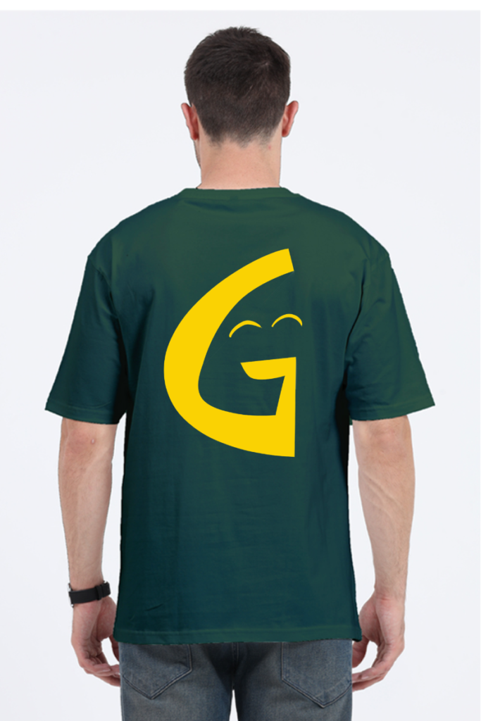 Tinga G T-Shirt Bottle Green Back Side - Ting Ting Tinga