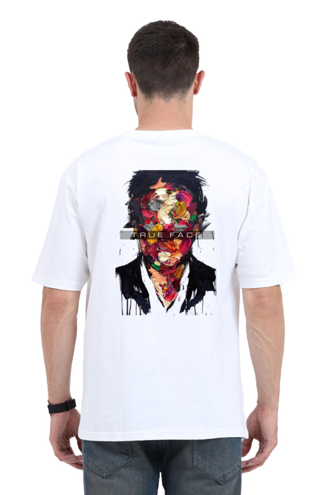 Tinga True Face T-Shirt White Back Side - Ting Ting Tinga